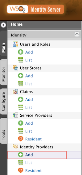select-identity-providers